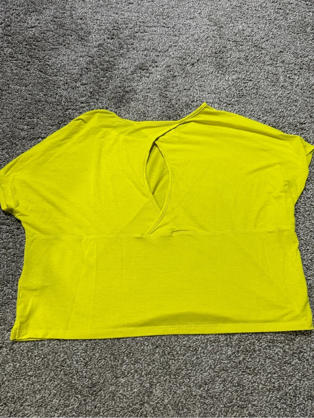 The North Face Women's Bright Yellow Short Sleeve Tee - Picture 3 of 3